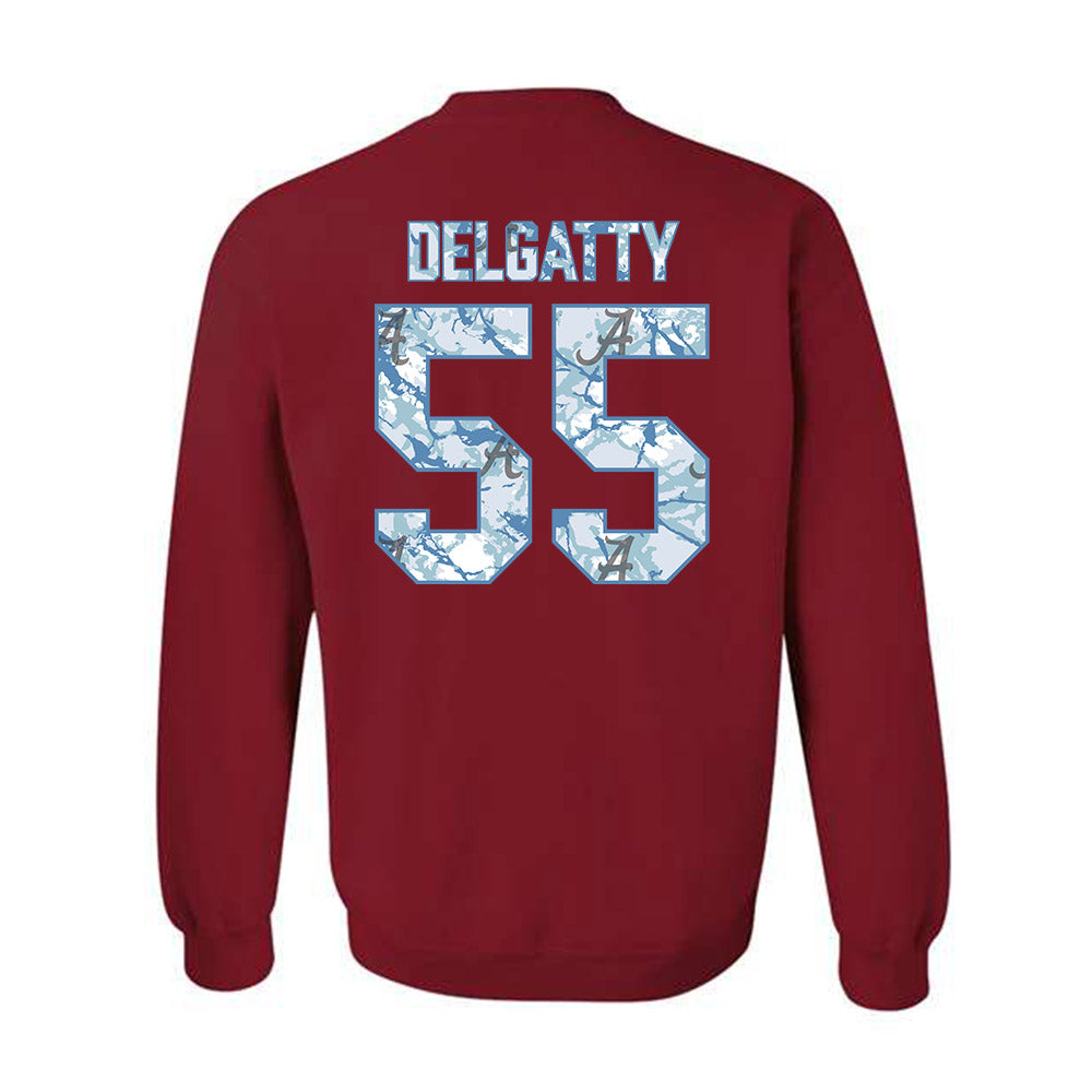 Alabama - NCAA Football : Racin Delgatty - Hydrobama™ Crewneck Sweatshirt-1
