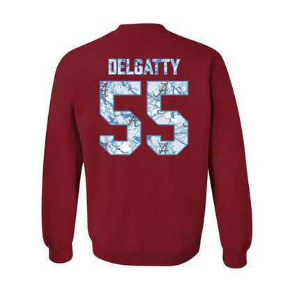 Alabama - NCAA Football : Racin Delgatty - Hydrobama™ Crewneck Sweatshirt-1