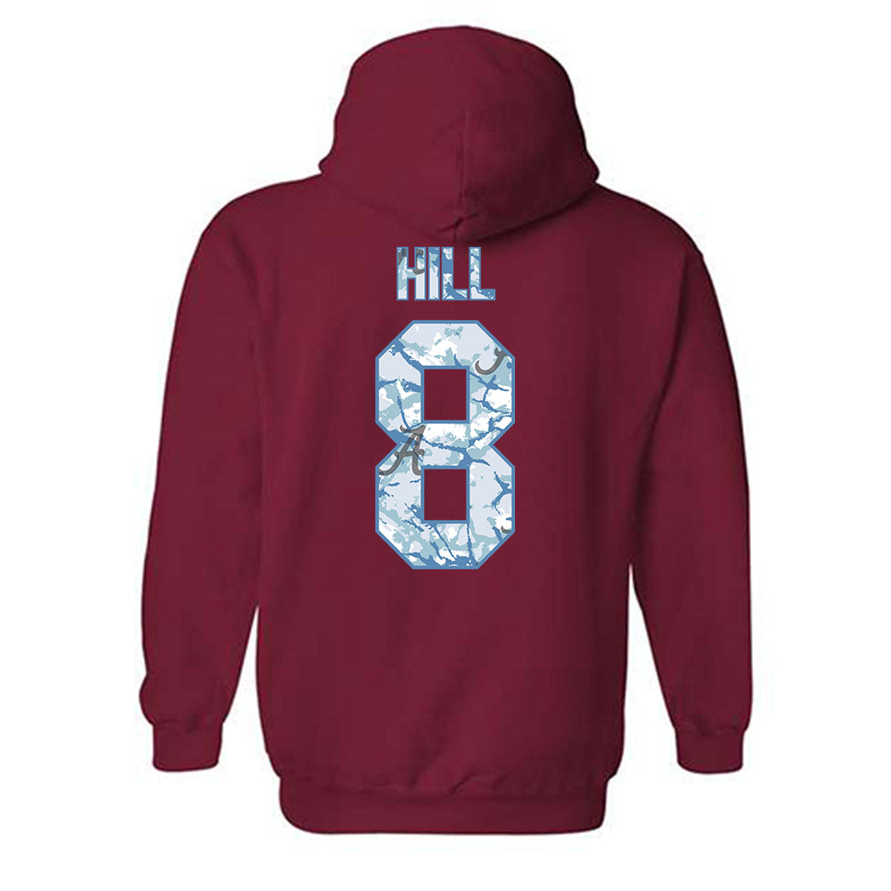 Alabama - NCAA Football : Justin Hill - Hooded Sweatshirt-1