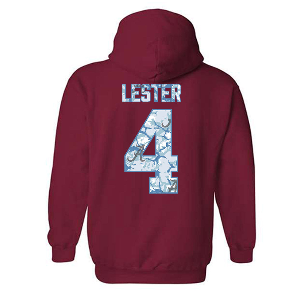 Alabama - NCAA Women's Basketball : Eris Lester - Hydrobama™ Hooded Sweatshirt-1