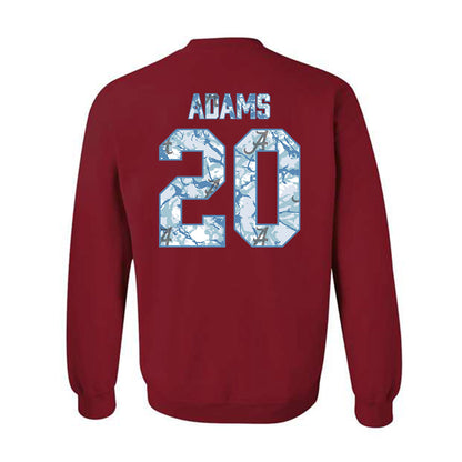 Alabama - NCAA Baseball : Zane Adams - Hydrobama™ Crewneck Sweatshirt-1