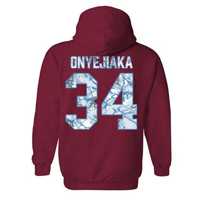 Alabama - NCAA Men's Basketball : Collins Onyejiaka - Hydrobama™ Hooded Sweatshirt-1