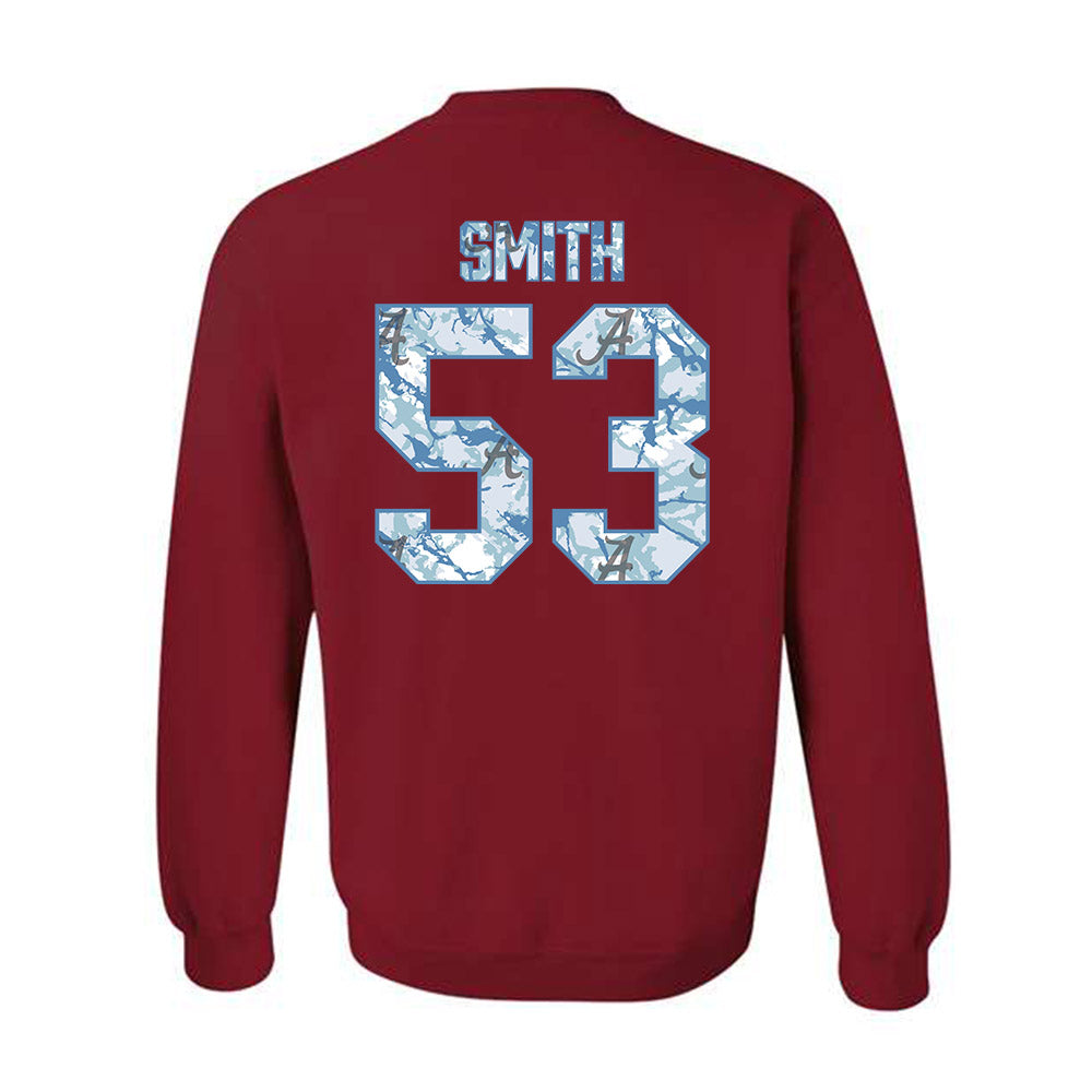 Alabama - NCAA Football : Mac Smith - Hydrobama™ Crewneck Sweatshirt-1