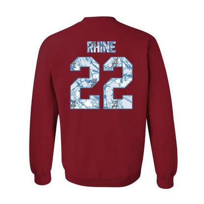 Alabama - NCAA Baseball : Will Rhine - Hydrobama™ Crewneck Sweatshirt-1