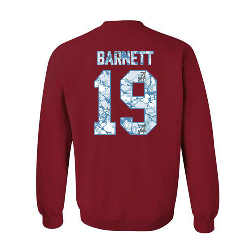 Alabama - NCAA Baseball : Caleb Barnett - Hydrobama™ Crewneck Sweatshirt-1