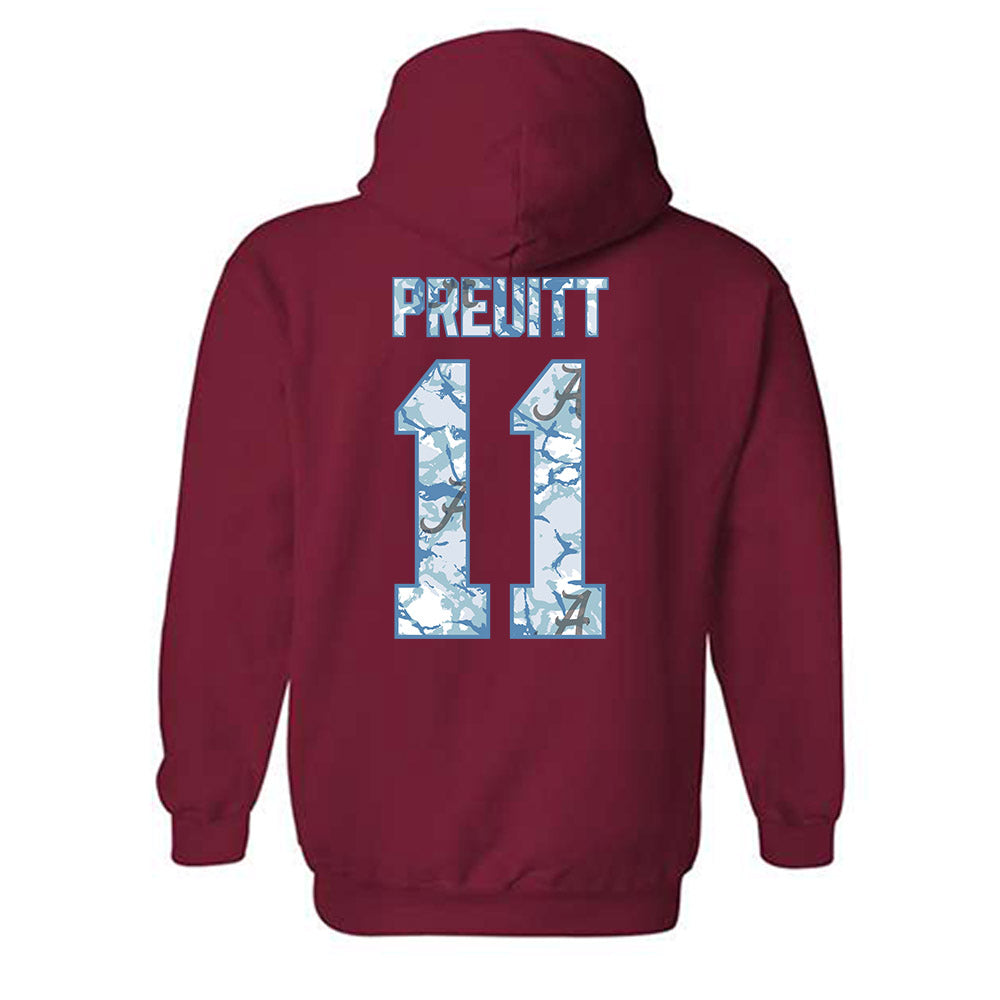 Alabama - NCAA Softball : Larissa Preuitt - Hydrobama™ Hooded Sweatshirt-1