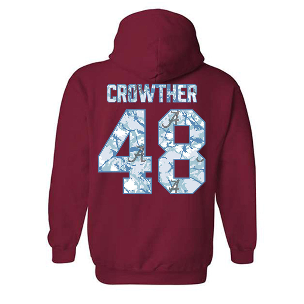 Alabama - NCAA Baseball : Ashton Crowther - Hydrobama™ Hooded Sweatshirt-1