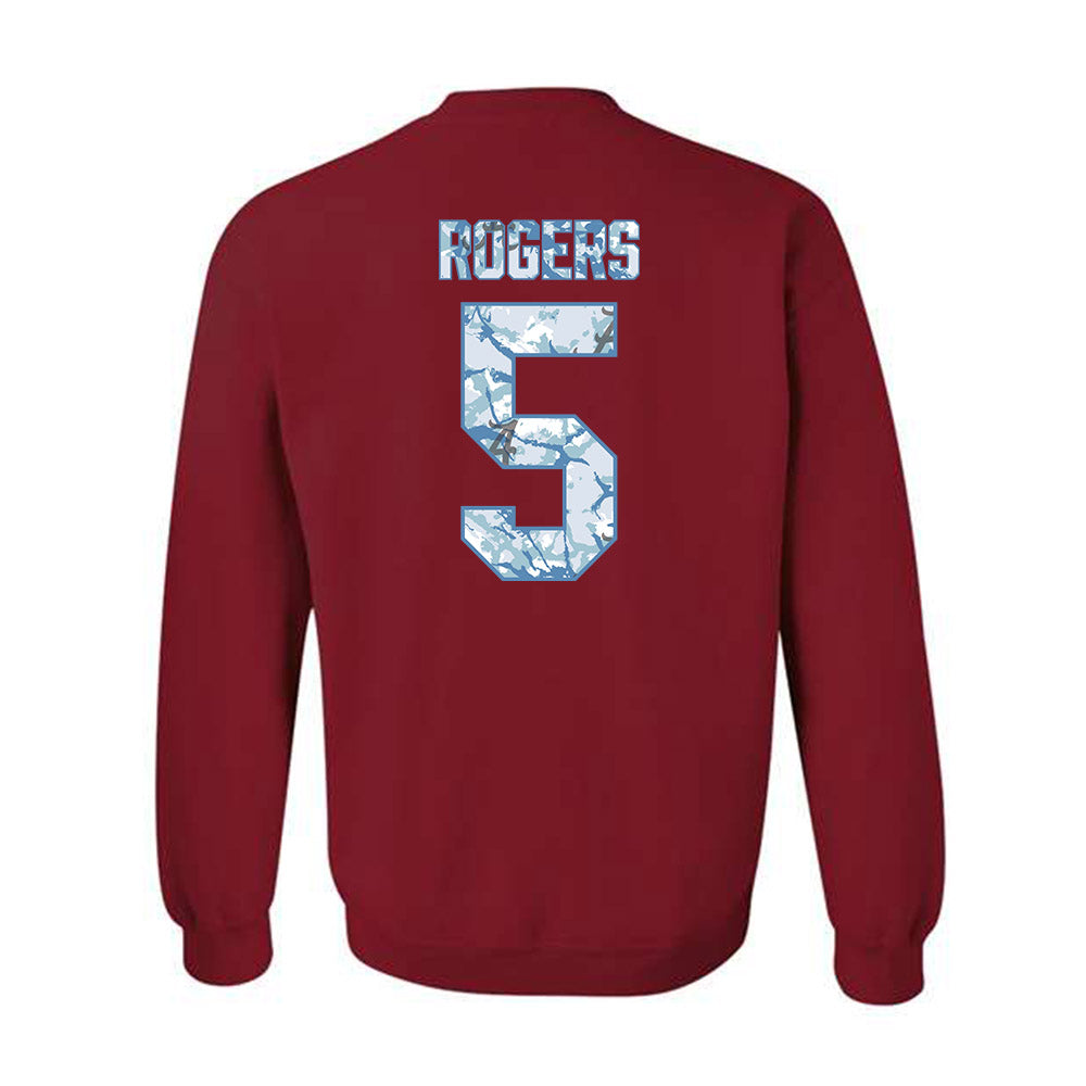 Alabama - NCAA Football : Noah Rogers - Hydrobama™ Crewneck Sweatshirt-1