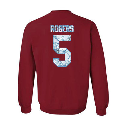 Alabama - NCAA Football : Noah Rogers - Hydrobama™ Crewneck Sweatshirt-1