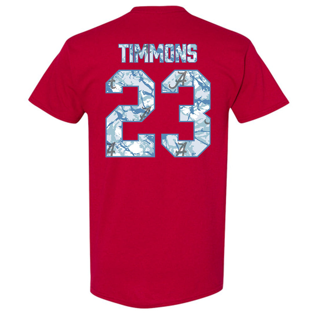 Alabama - NCAA Women's Basketball : Jessica Timmons - Hydrobama™ T-Shirt-1