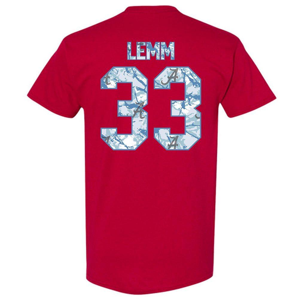 Alabama - NCAA Baseball : John Lemm - Hydrobama™ T-Shirt-1