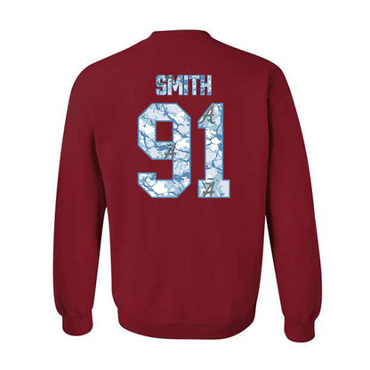 Alabama - NCAA Football : Caleb Smith - Hydrobama™ Crewneck Sweatshirt-1