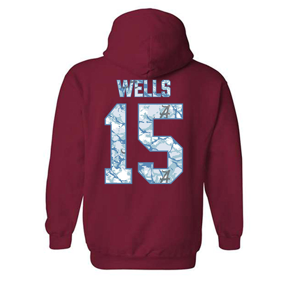 Alabama - NCAA Softball : Brooke Wells - Hydrobama™ Hooded Sweatshirt-1