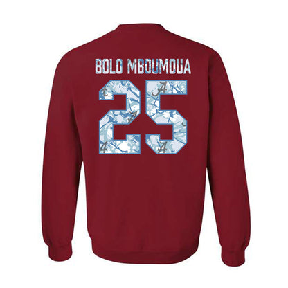 Alabama - NCAA Football : Steve Bolo Mboumoua - Hydrobama™ Crewneck Sweatshirt-1