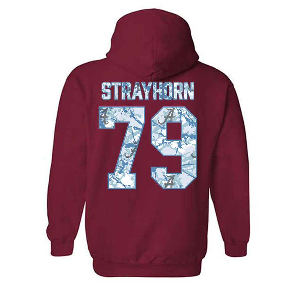 Alabama - NCAA Football : Kaden Strayhorn - Hydrobama™ Hooded Sweatshirt-1