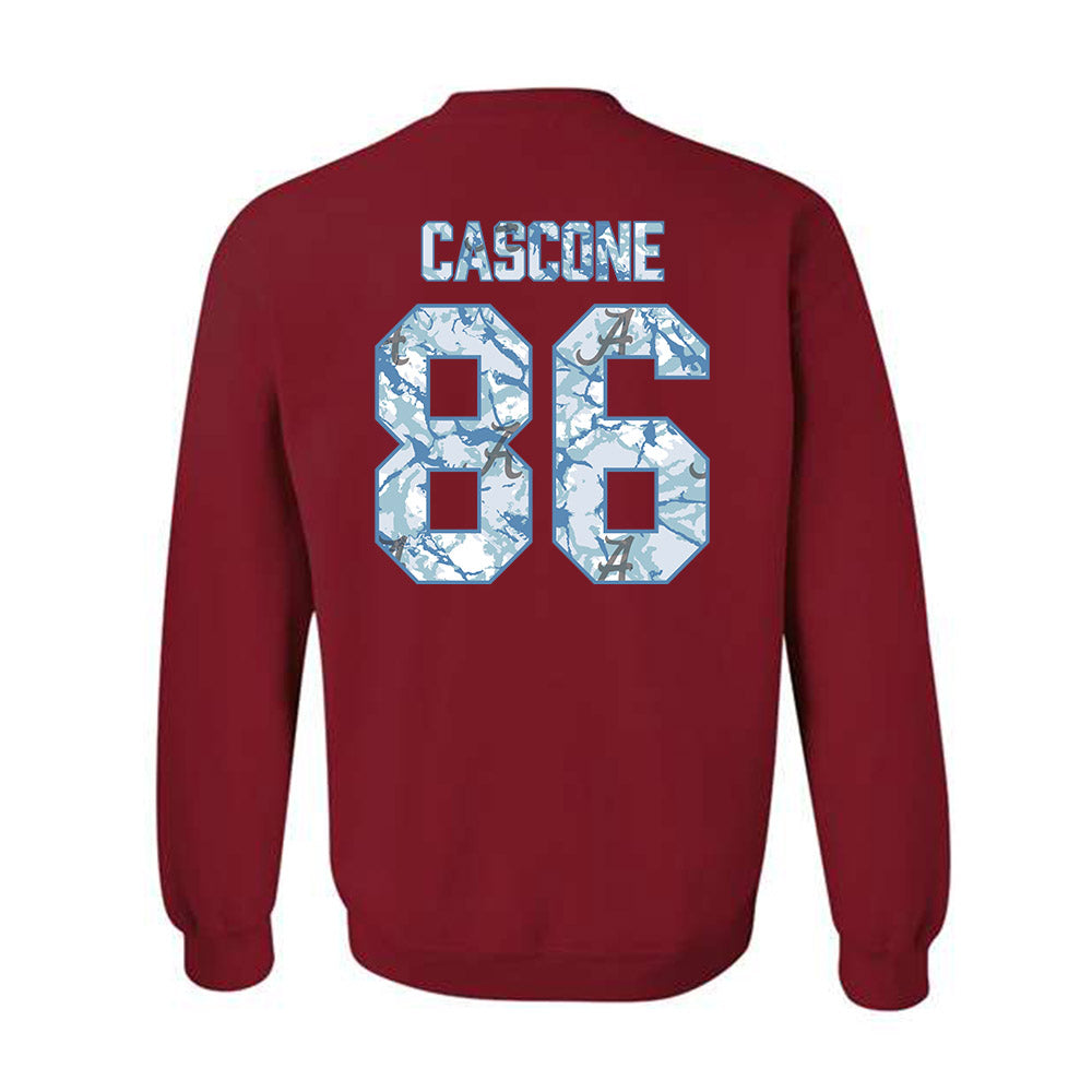 Alabama - NCAA Football : Jude Cascone - Hydrobama™ Crewneck Sweatshirt-1