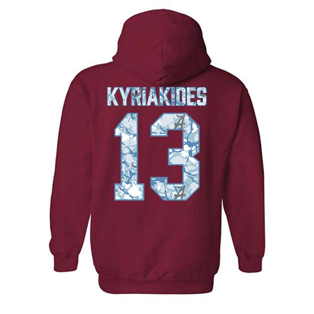Alabama - NCAA Women's Volleyball : Maggie Kyriakides - Hydrobama™ Hooded Sweatshirt-1