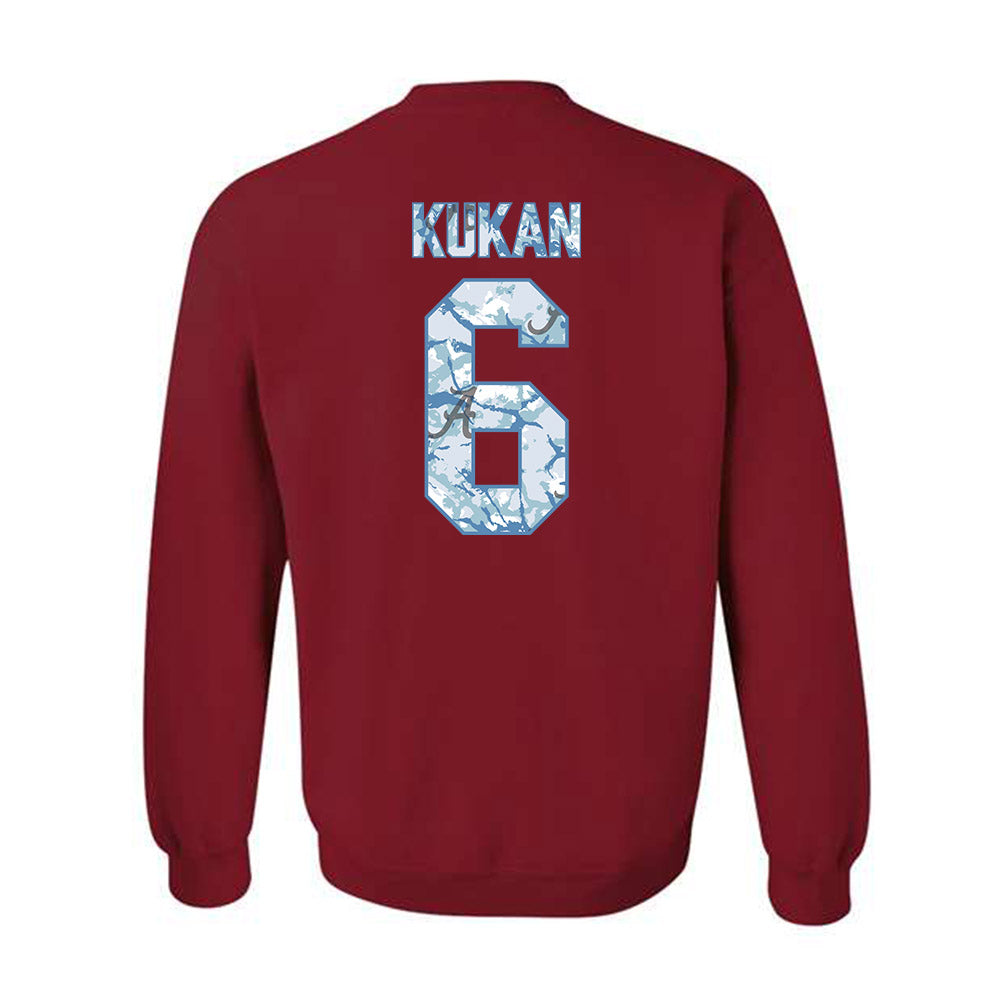 Alabama - NCAA Women's Soccer : Kiley Kukan - Hydrobama™ Crewneck Sweatshirt-1