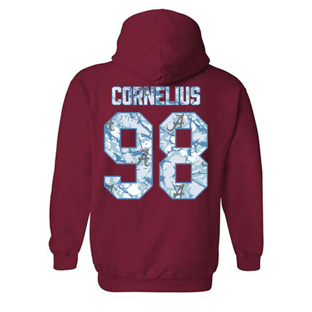 Alabama - NCAA Football : Tucker Cornelius - Hydrobama™ Hooded Sweatshirt-1