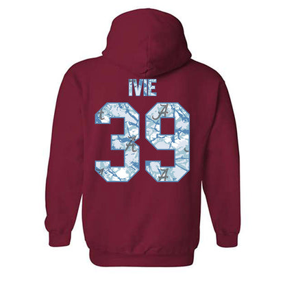 Alabama - NCAA Football : Jake Ivie - Hydrobama™ Hooded Sweatshirt-1