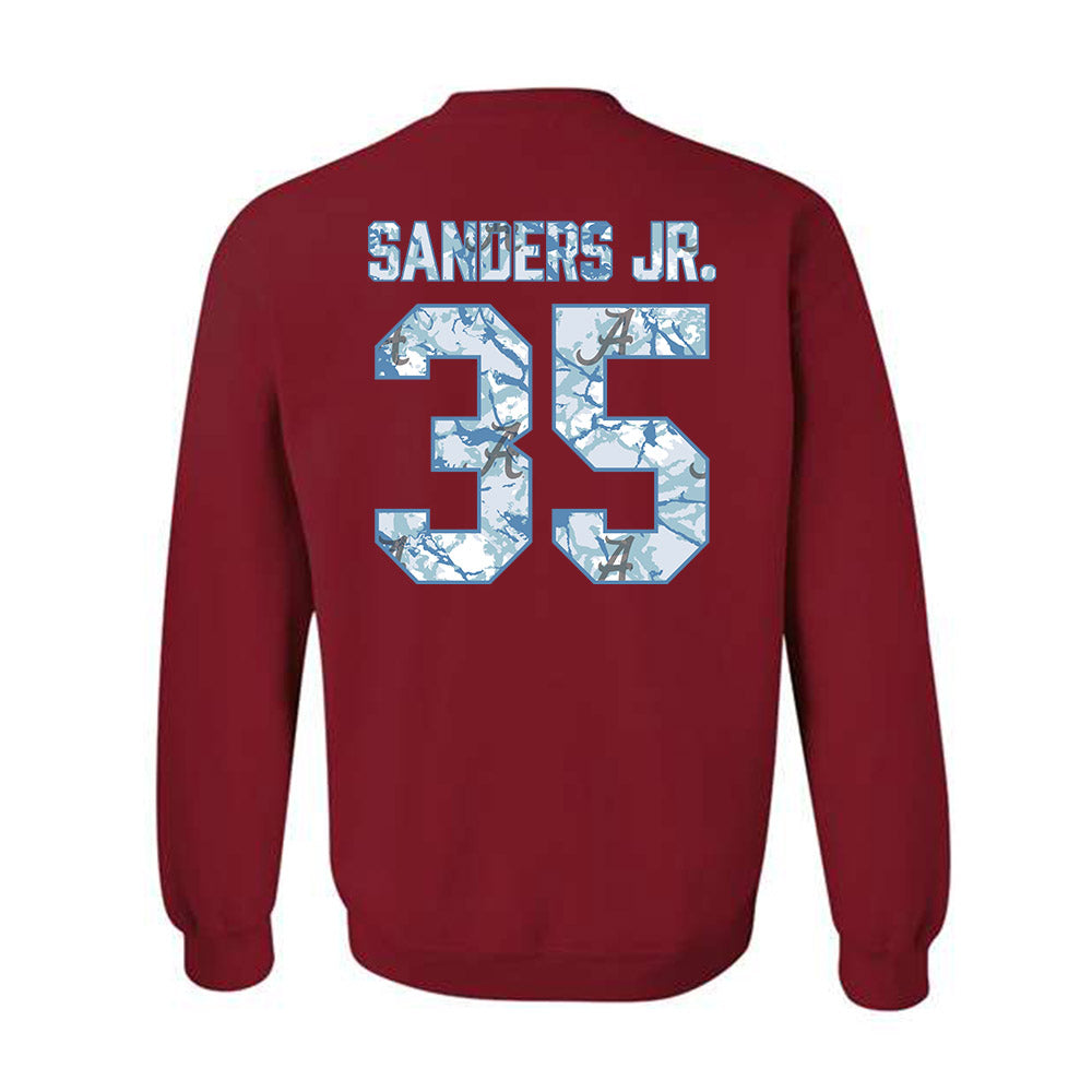 Alabama - NCAA Football : Abduall Sanders Jr. - Hydrobama™ Crewneck Sweatshirt-1