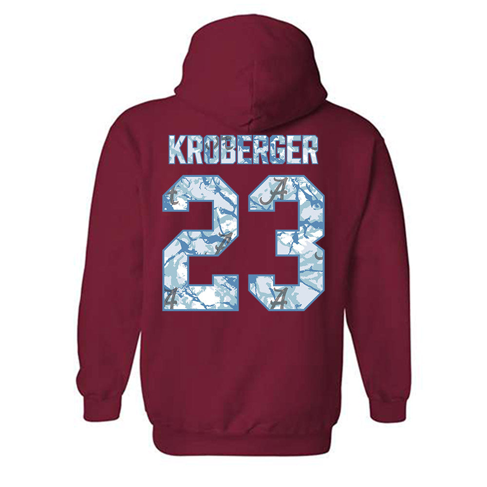 Alabama - NCAA Baseball : Chase Kroberger - Hydrobama™ Hooded Sweatshirt-1