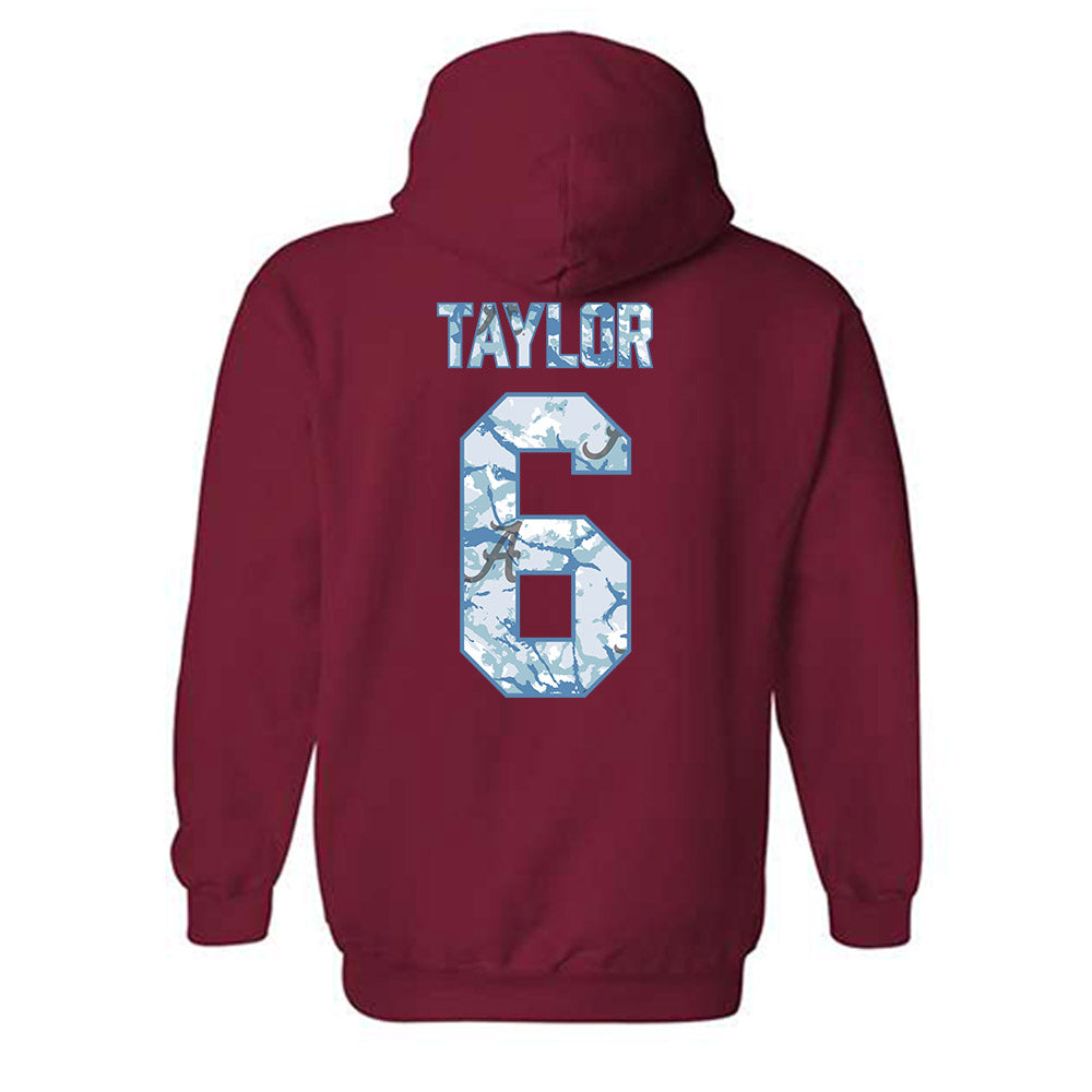 Alabama - NCAA Baseball : Evan Taylor - Hydrobama™ Hooded Sweatshirt-1