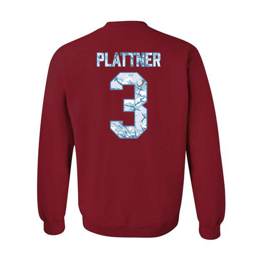 Alabama - NCAA Baseball : Will Plattner - Hydrobama™ Crewneck Sweatshirt-1