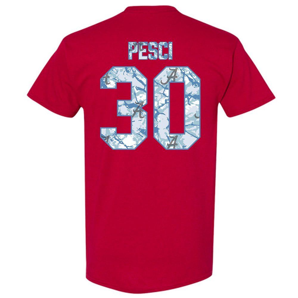 Alabama - NCAA Baseball : Anthony Pesci - Hydrobama™ T-Shirt-1