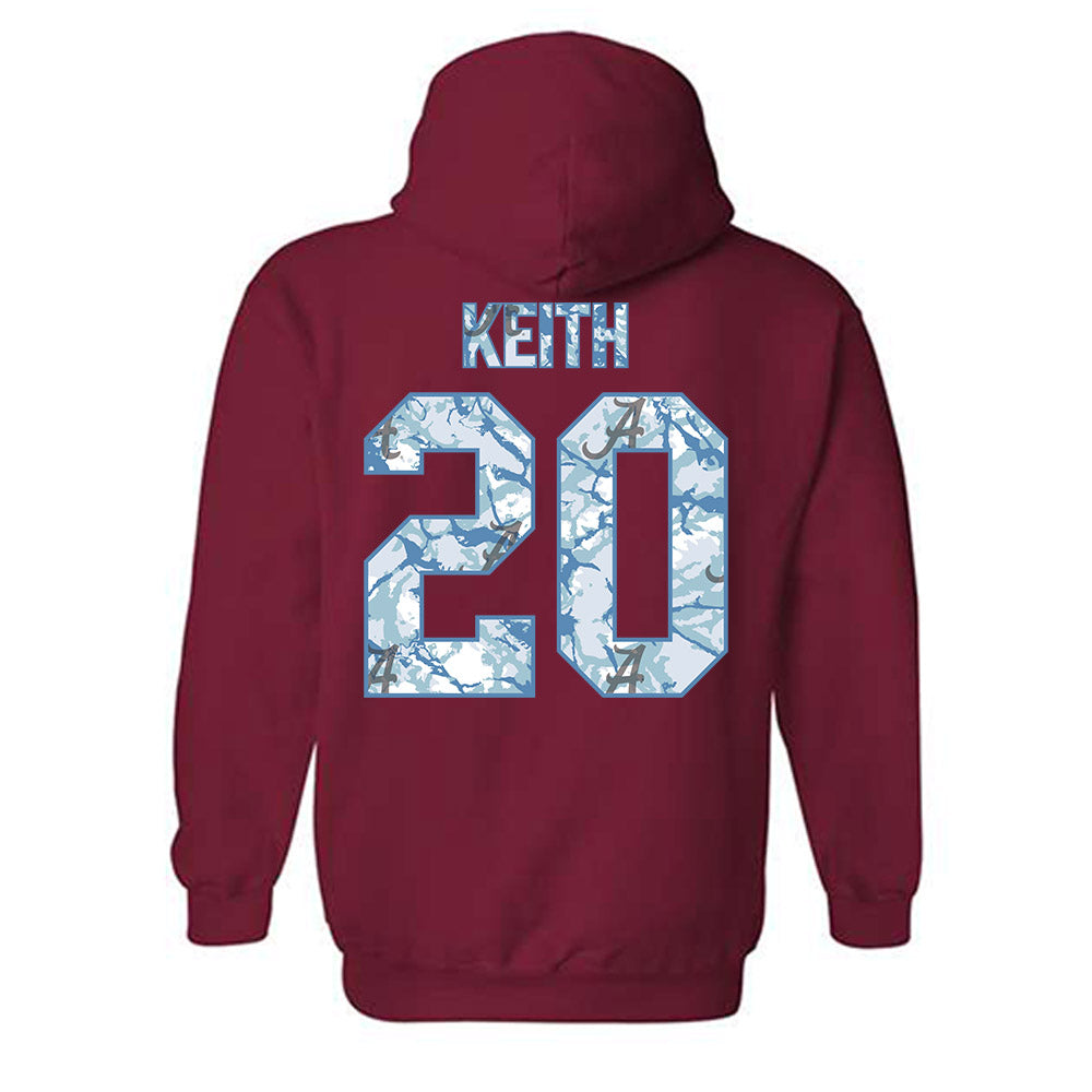 Alabama - NCAA Football : Khalifa Keith - Hydrobama™ Hooded Sweatshirt-1