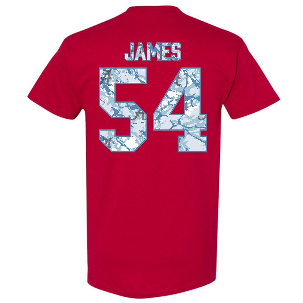 Alabama - NCAA Football : Jayvin James - Hydrobama™ T-Shirt-1