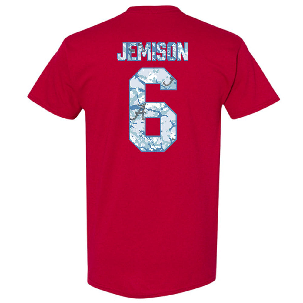 Alabama - NCAA Men's Basketball : London Jemison - Hydrobama™ T-Shirt-1