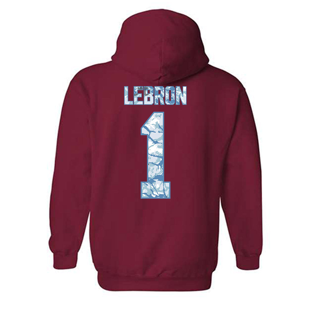 Alabama - NCAA Baseball : Justin Lebron - Hydrobama™ Hooded Sweatshirt-1