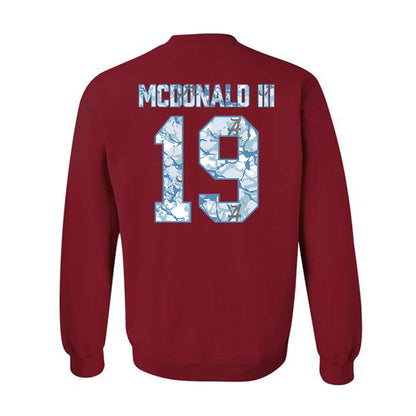 Alabama - NCAA Football : Chuck McDonald III - Hydrobama™ Crewneck Sweatshirt-1