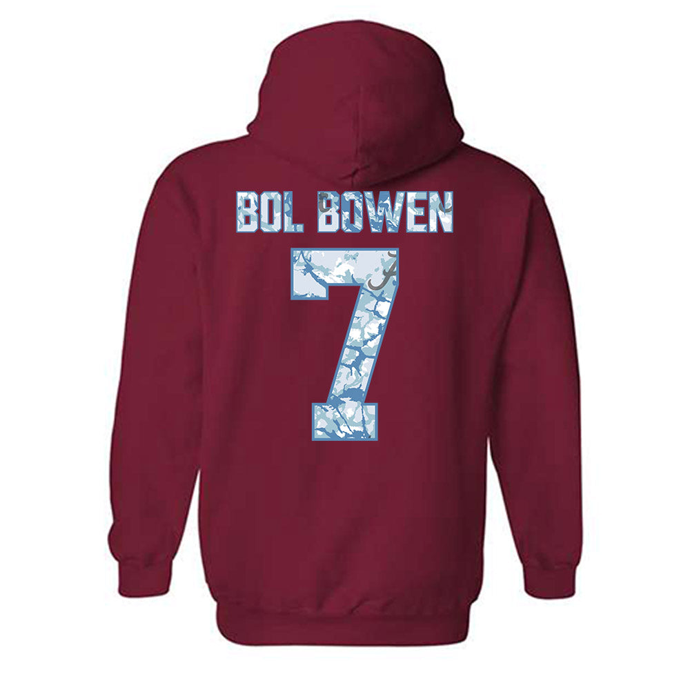Alabama - NCAA Men's Basketball : Taylor Bol Bowen - Hydrobama™ Hooded Sweatshirt-1