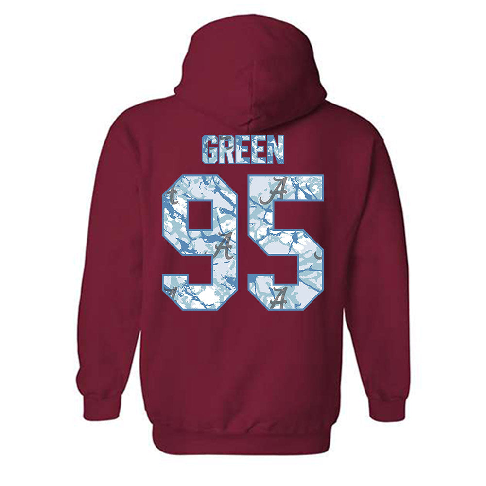 Alabama - NCAA Football : Anderson Green - Hooded Sweatshirt-1