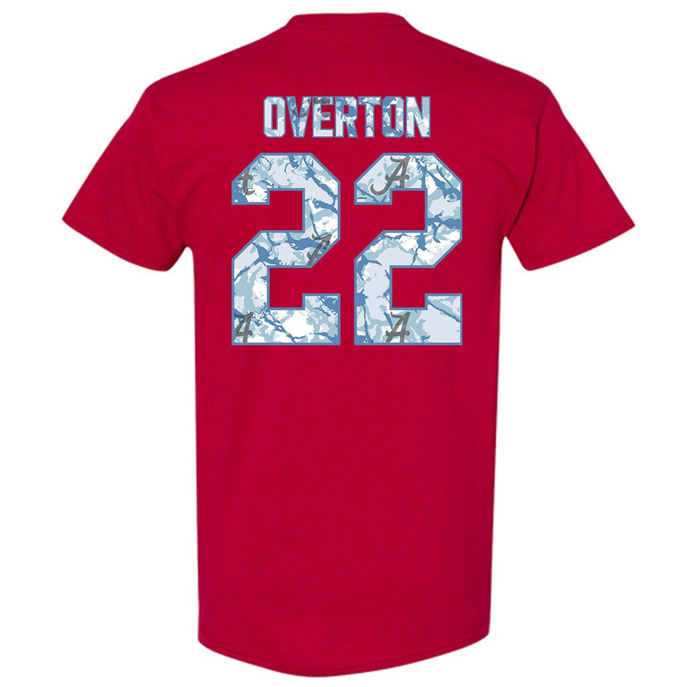 Alabama - NCAA Football : LT Overton - T-Shirt-1