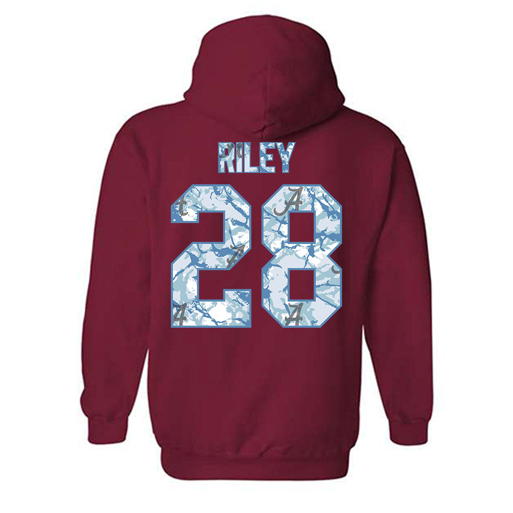 Alabama - NCAA Football : Kevin Riley - Hydrobama™ Hooded Sweatshirt-1