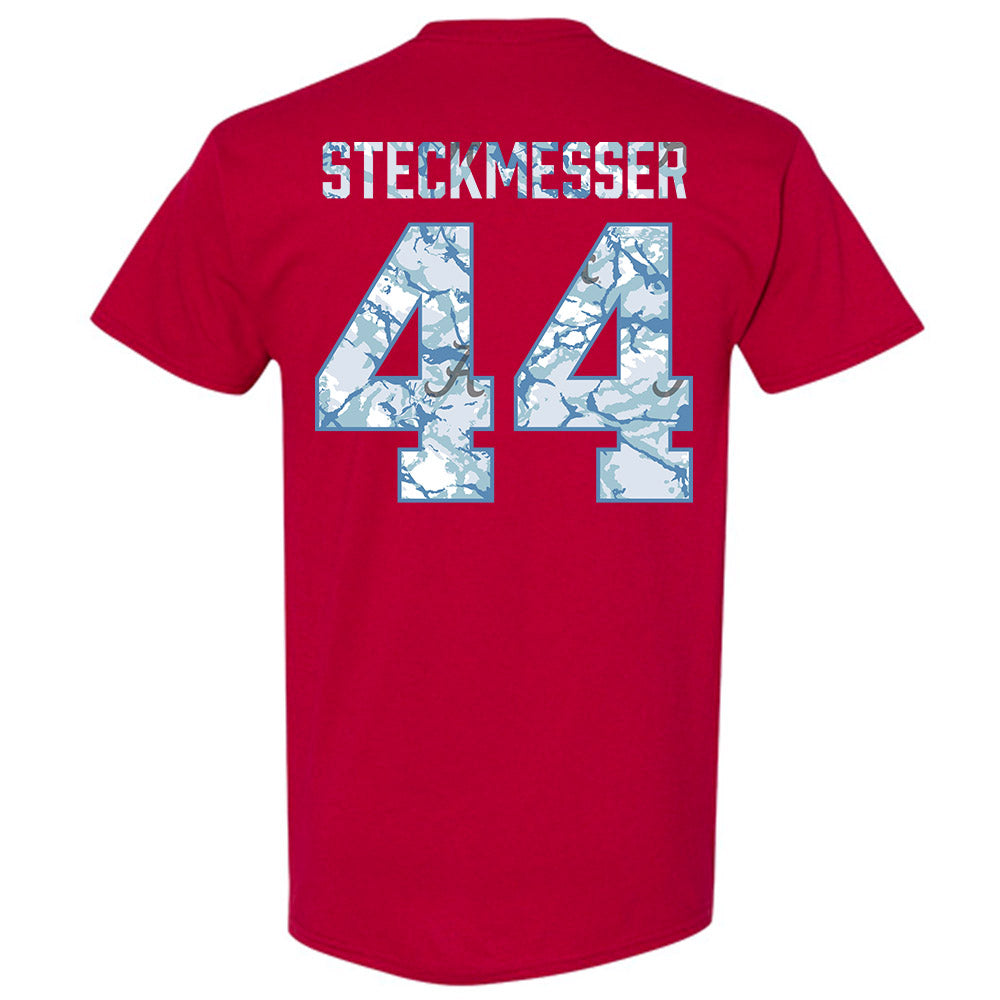 Alabama - NCAA Baseball : Evan Steckmesser - Hydrobama™ T-Shirt-1