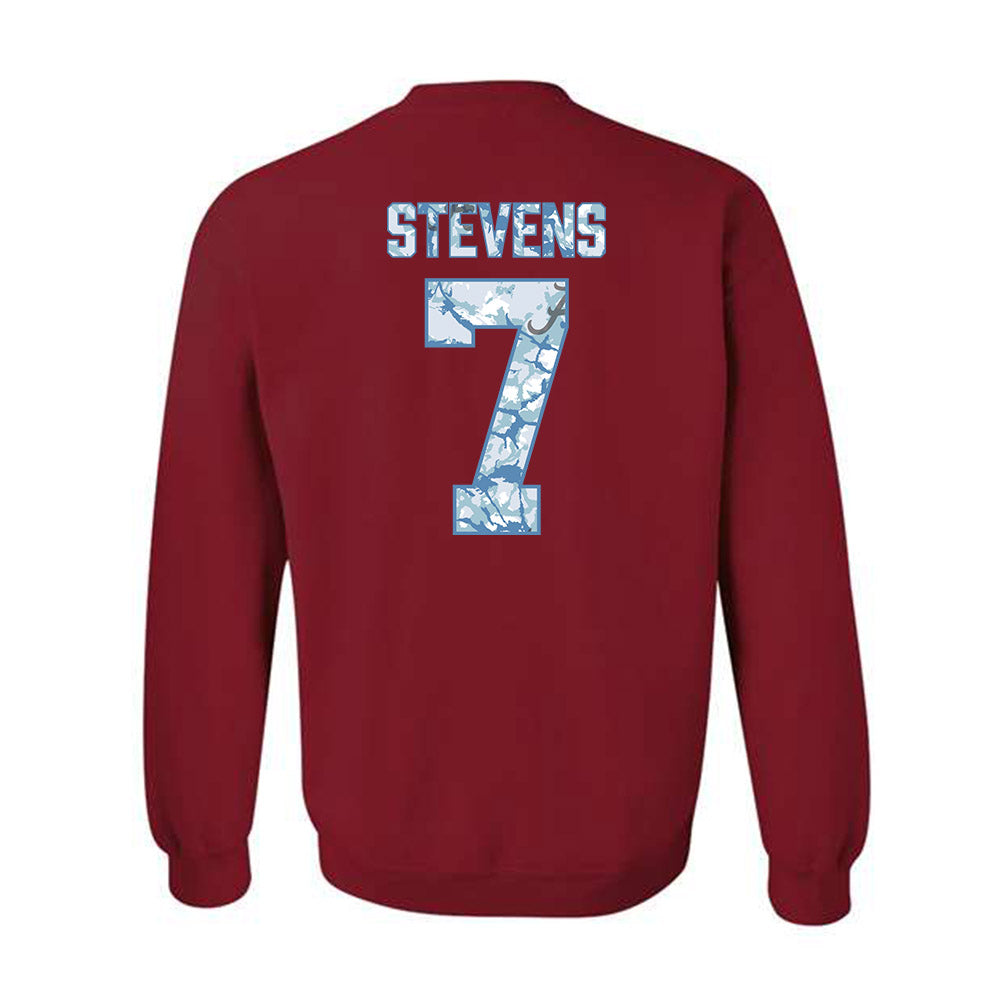 Alabama - NCAA Women's Volleyball : Sarah Stevens - Hydrobama™ Crewneck Sweatshirt-1