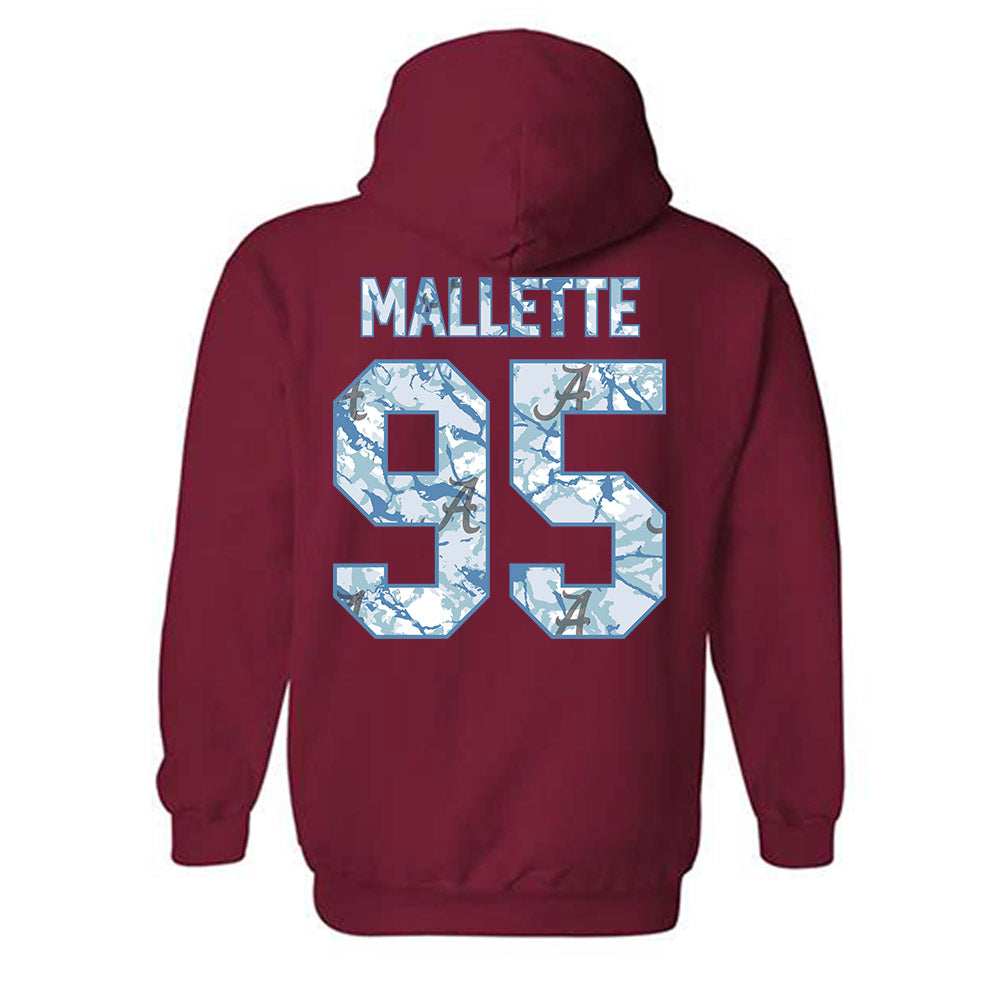 Alabama - NCAA Men's Basketball : Houston Mallette - Hydrobama™ Hooded Sweatshirt-1