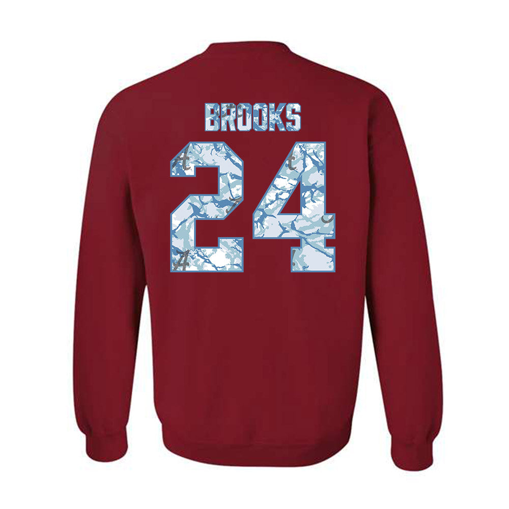 Alabama - NCAA Women's Basketball : Leah Brooks - Hydrobama™ Crewneck Sweatshirt-1