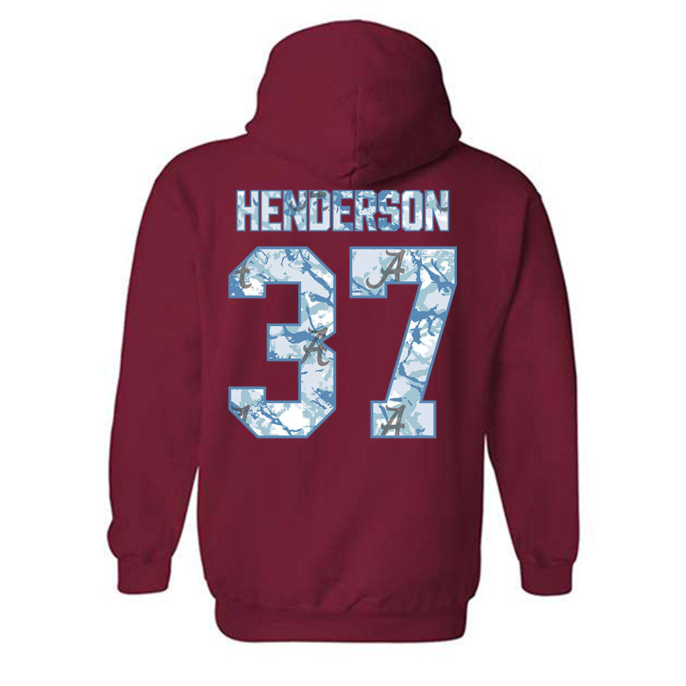 Alabama - NCAA Football : Tyler Henderson - Hydrobama™ Hooded Sweatshirt-1