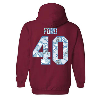 Alabama - NCAA Football : Josh Ford - Hydrobama™ Hooded Sweatshirt-1