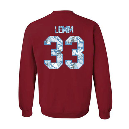 Alabama - NCAA Baseball : John Lemm - Hydrobama™ Crewneck Sweatshirt-1