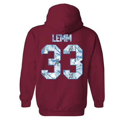 Alabama - NCAA Baseball : John Lemm - Hydrobama™ Hooded Sweatshirt-1