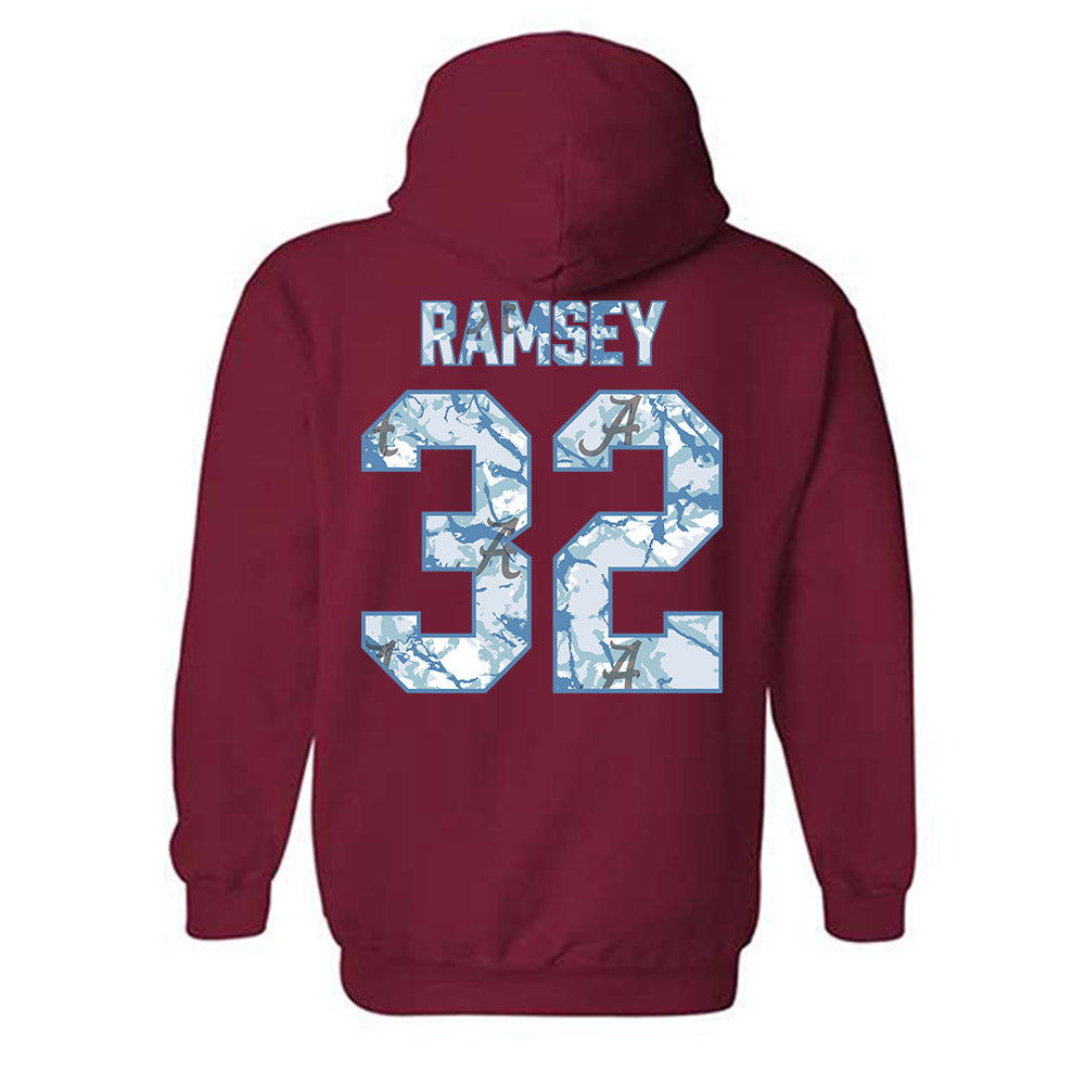 Alabama - NCAA Women's Basketball : Alancia Ramsey - Hydrobama™ Hooded Sweatshirt-1