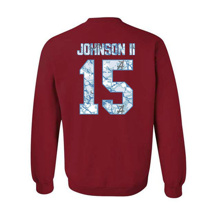 Alabama - NCAA Football : Duke Johnson II - Hydrobama™ Crewneck Sweatshirt-1