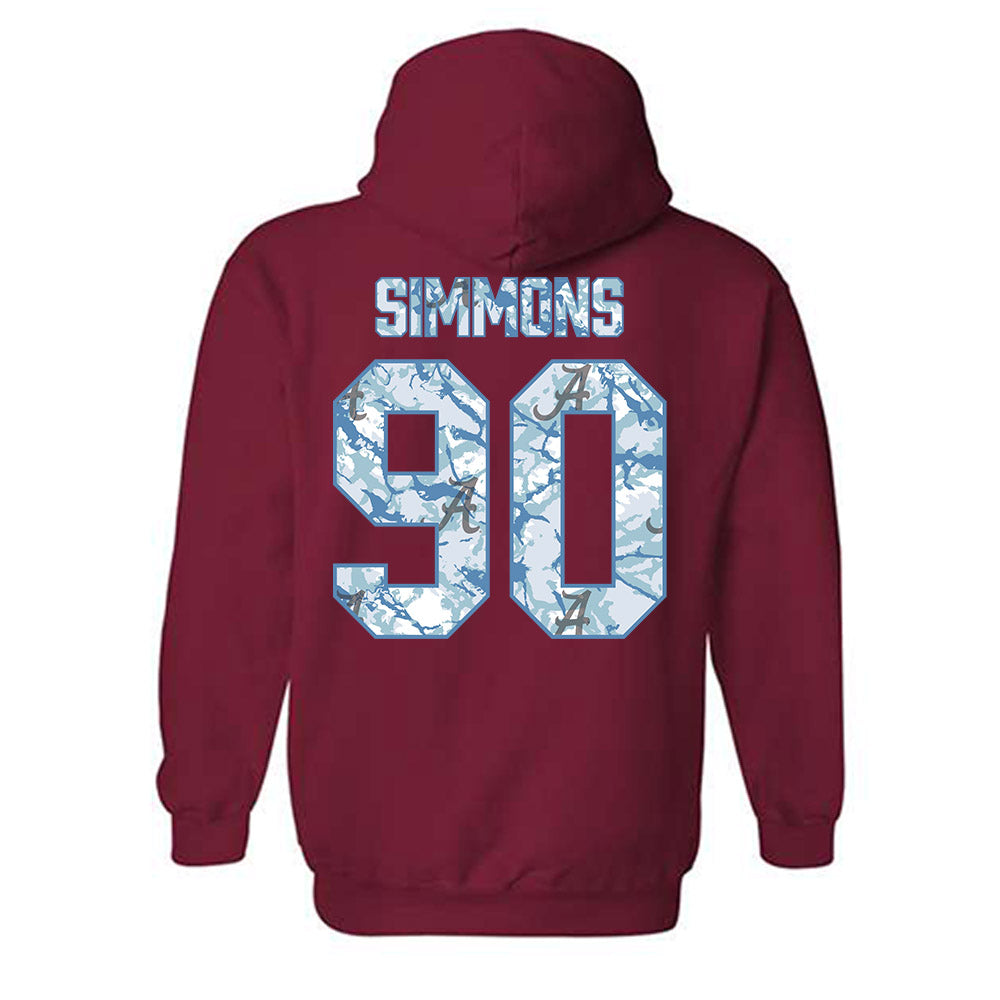 Alabama - NCAA Football : London Simmons - Hydrobama™ Hooded Sweatshirt-1