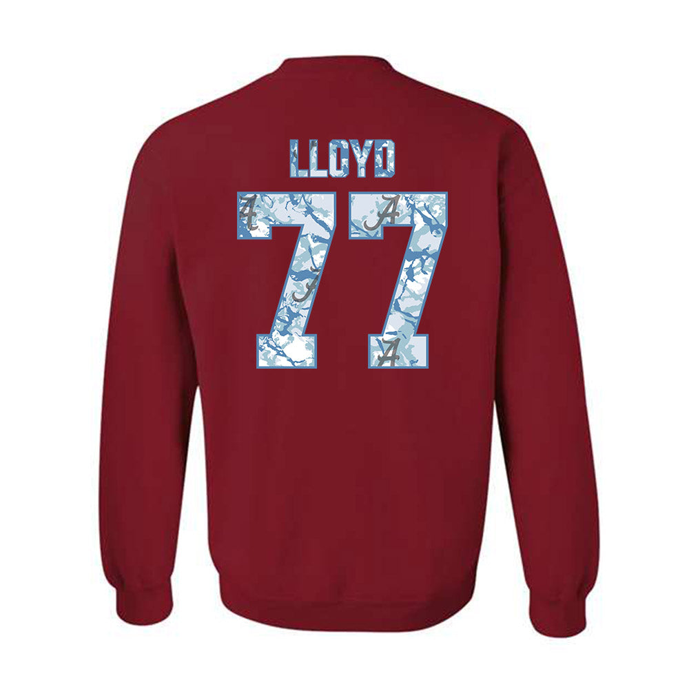 Alabama - NCAA Football : Jackson Lloyd - Hydrobama™ Crewneck Sweatshirt-1
